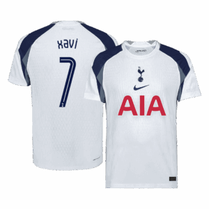 XAVI #7 Tottenham Hotspur Home Player Version Jersey 2025/26 - UCL