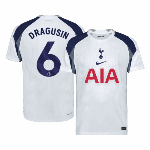 DRAGUSIN #6 Tottenham Hotspur Home Player Version Jersey 2025/26