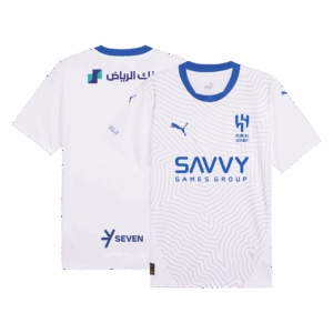 Al Hilal SFC Away Soccer Jersey - Image 18