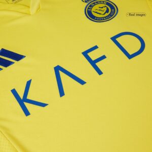 Al Nassr Home Soccer Jersey - Image 11