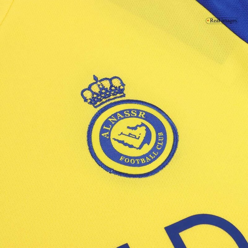 Al Nassr Home Kids Soccer Jerseys Full Kit 2024/25