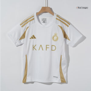RONALDO #7 Al Nassr Third Away Kids Soccer Jerseys Kit - Image 4