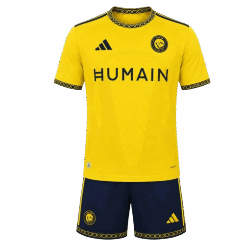 Al Nassr Home Kids Soccer Jerseys Kit 2026/27