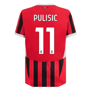 PULISIC #11 AC Milan Home Authentic Soccer Jersey 2024/25