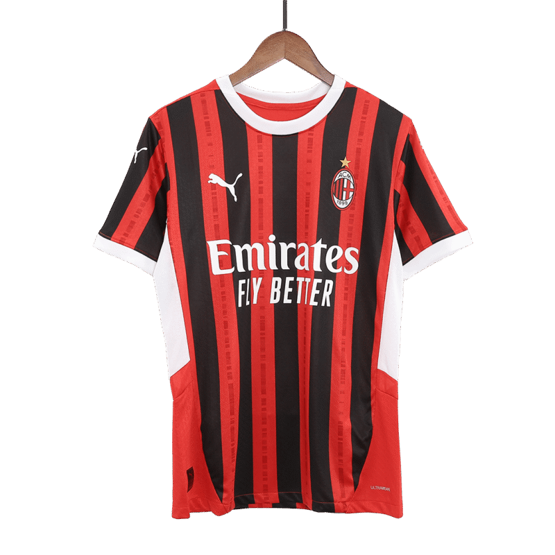 GIMENEZ #7 AC Milan Home Authentic Soccer Jersey 2024/25