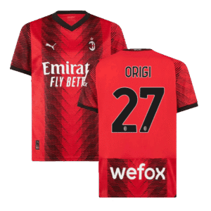 ORIGI #27 AC Milan Home Jersey 2023/24
