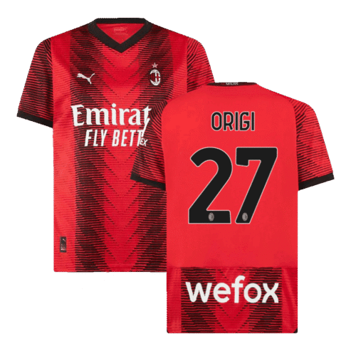 ORIGI #27 AC Milan Home Jersey 2023/24