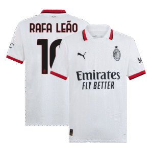 RAFA LEÃO #10 AC Milan Away Soccer Jersey 2024/25