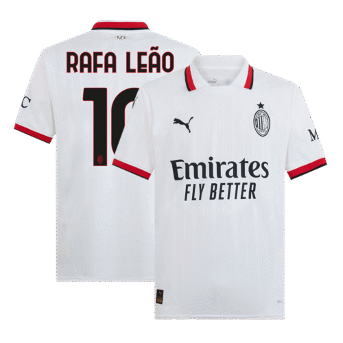 RAFA LEÃO #10 AC Milan Away Soccer Jersey 2024/25
