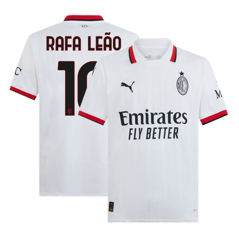 RAFA LEÃO #10 AC Milan Away Soccer Jersey 2024/25