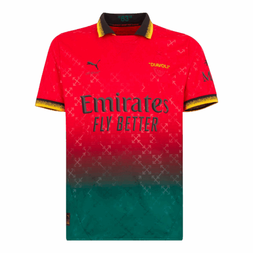 AC Milan Fourth Away Goalkeeper Soccer Jersey Red