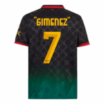 "GIMENEZ" #7 AC Milan Fourth Away Soccer Jersey