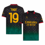 "THEO" #19 AC Milan Fourth Away Soccer Jersey
