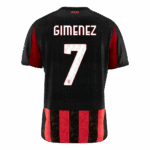 587892_2 GIMENEZ #7 AC Milan Home Soccer Jersey 2025/26