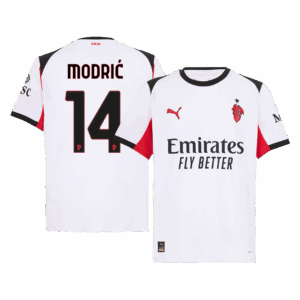 MODRIĆ #14 AC Milan Away Soccer Jersey 2025/26