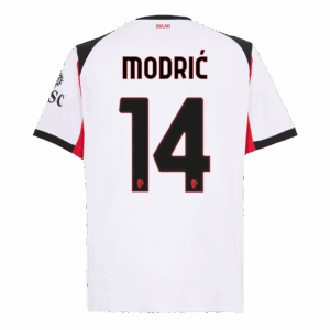 MODRIĆ #14 AC Milan Away Soccer Jersey 2025/26 - Image 3