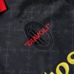 AC Milan Fourth Away Kids Soccer Jerseys Kit