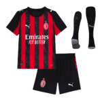 AC Milan Home Kids Soccer Jerseys Full Kit 2025/26