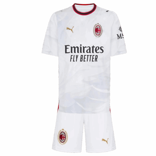 AC Milan Away Kids Soccer Jerseys Kit 2026/27