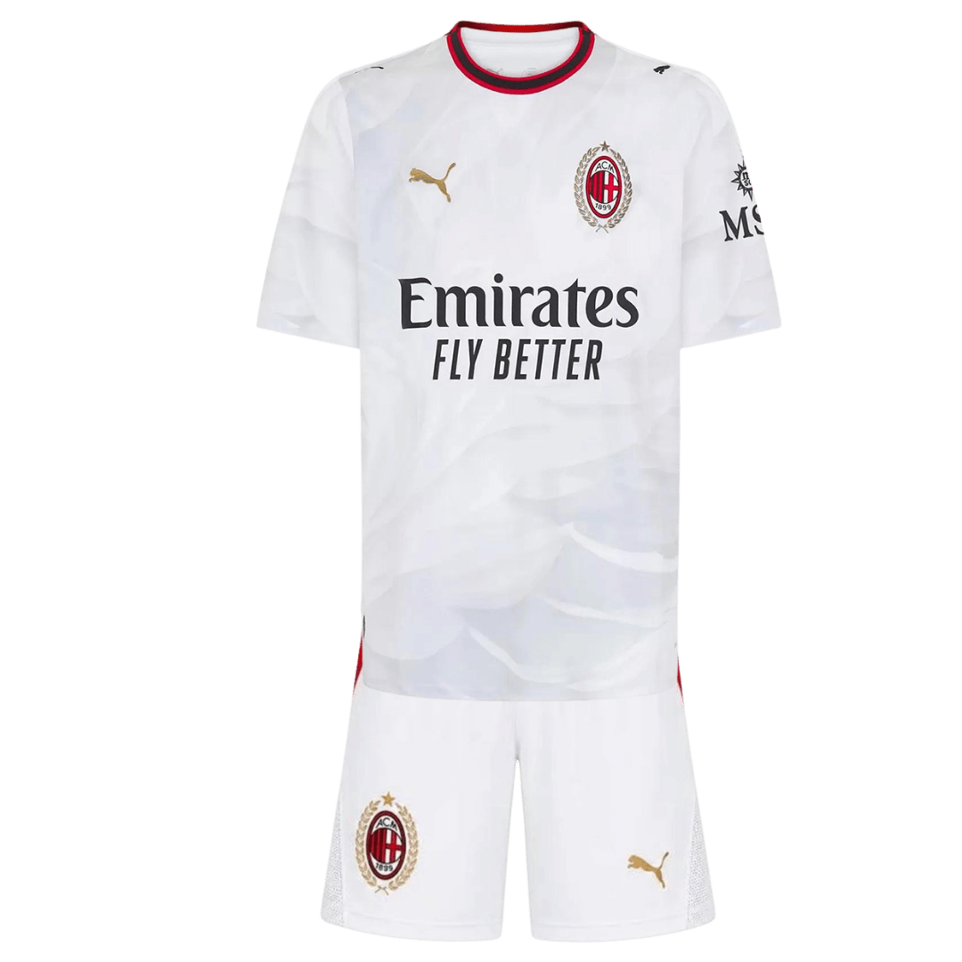 AC Milan Away Kids Soccer Jerseys Kit 2026/27