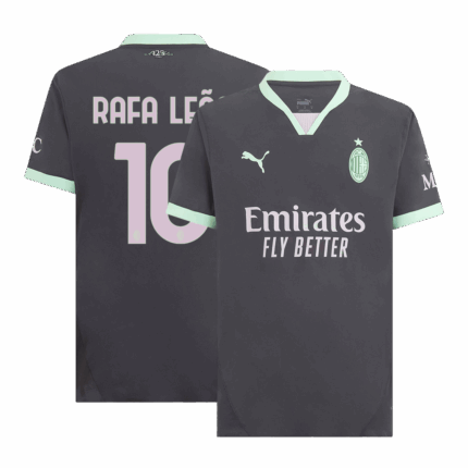 RAFA LEÃO #10 AC Milan Third Away Authentic Soccer Jersey