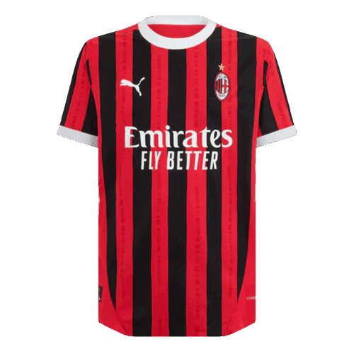 AC Milan Home Authentic Soccer Jersey