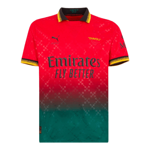 AC Milan Fourth Away Goalkeeper Soccer Jersey 2024/25 Red
