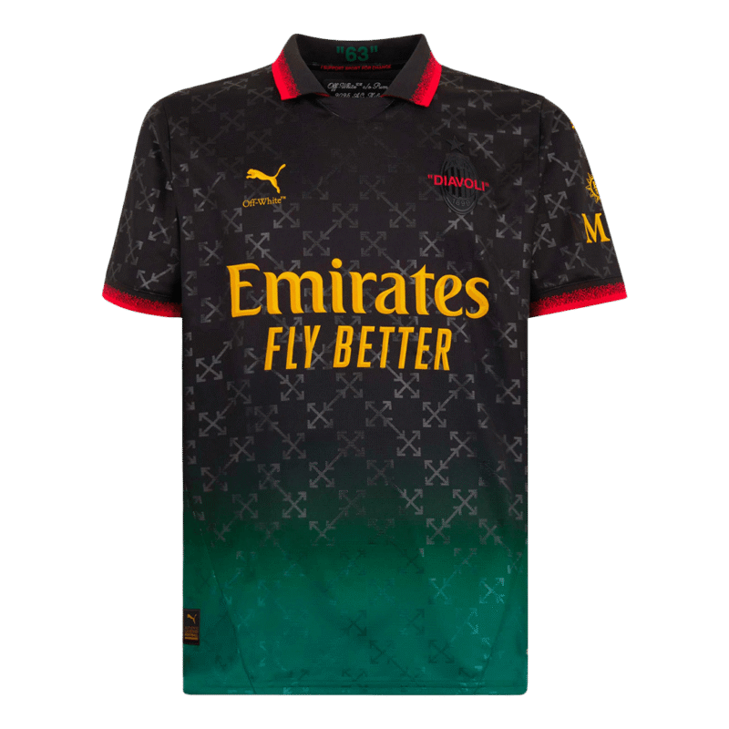 "RAFA LEÃO" #10 AC Milan Fourth Away Soccer Jersey 2024/25