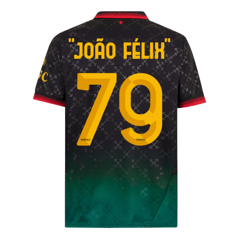 "JOÃO FÉLIX" #79 AC Milan Fourth Away Soccer Jersey 2024/25