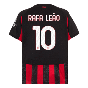 RAFA LEÃO #10 AC Milan Home Soccer Jersey 2025/26