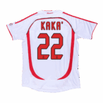 Retro Soccer Jersey KAKA' #22 AC Milan Away 2006/07 - UCL
