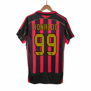 Retro Soccer Jersey RONALDO #99 AC Milan Home 2006/07
