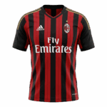 Retro Soccer Jersey AC Milan Home 2013/14