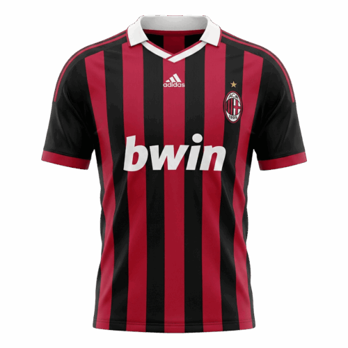 Retro Soccer Jersey AC Milan Home 2009/10