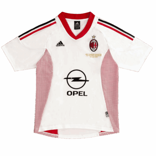 Retro Soccer Jersey AC Milan Away 2002/03 - UCL Final