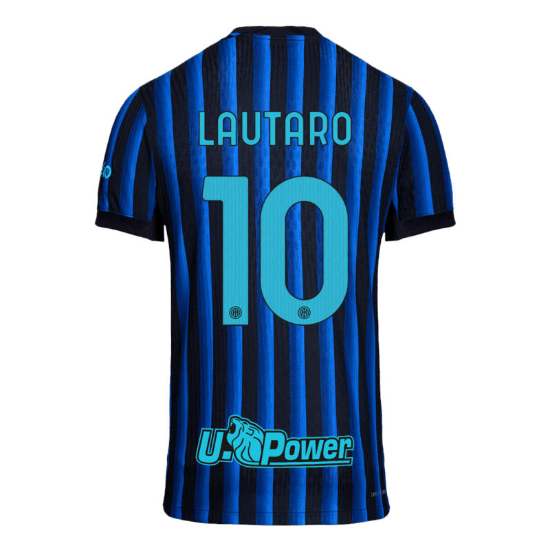LAUTARO #10 Inter Milan Home Authentic Soccer Jersey 2025/26