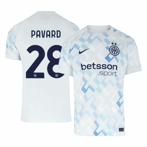 PAVARD #28 Inter Milan Away Soccer Jersey 2025/26
