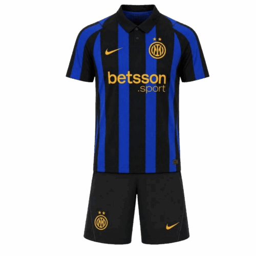 Inter Milan Home Kids Soccer Jerseys Kit 2026/27