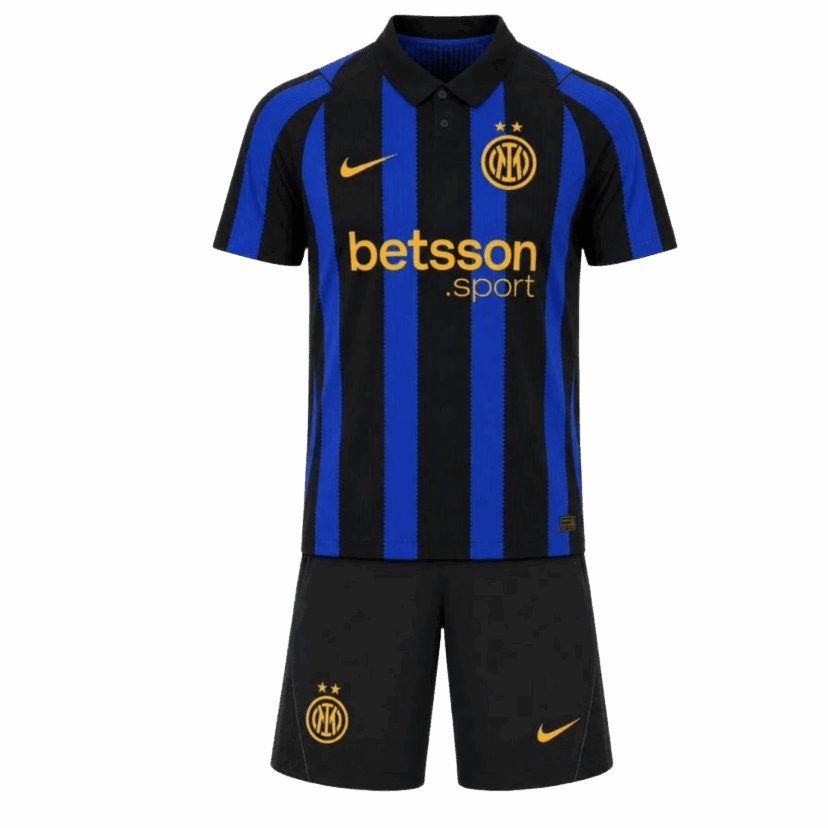 Inter Milan Home Kids Soccer Jerseys Kit 2026/27