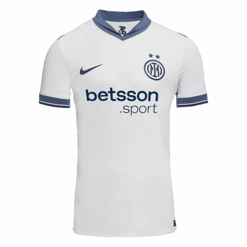 Inter Milan Away Authentic Soccer Jersey