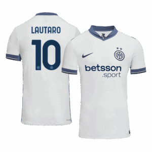 LAUTARO #10 Inter Milan Away Authentic Soccer Jersey