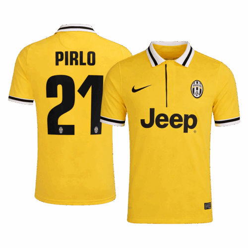 Retro Soccer Jersey PIRLO #21 Juventus Away 2013/14
