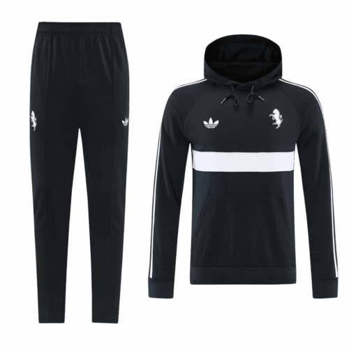 Juventus Hoodie Tracksuit 2026/27 Black