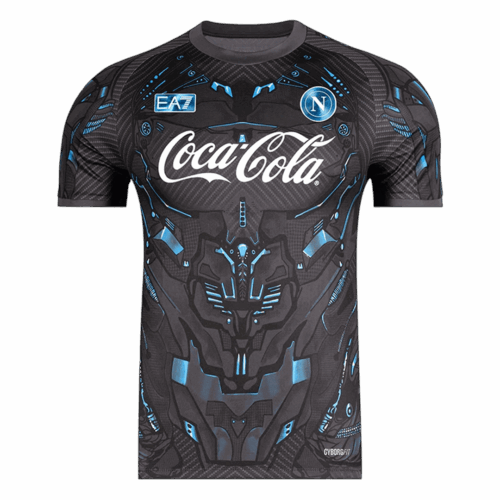 Napoli Pre-Match Soccer Jersey 2025/26 Black