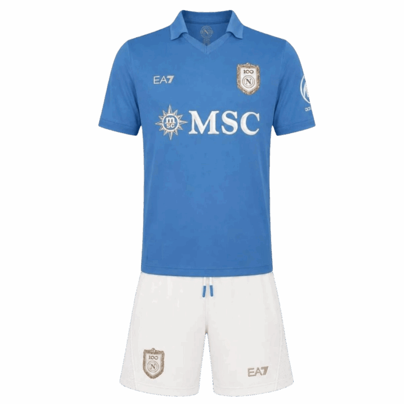Napoli Home Kids Soccer Jerseys Kit 2026/27
