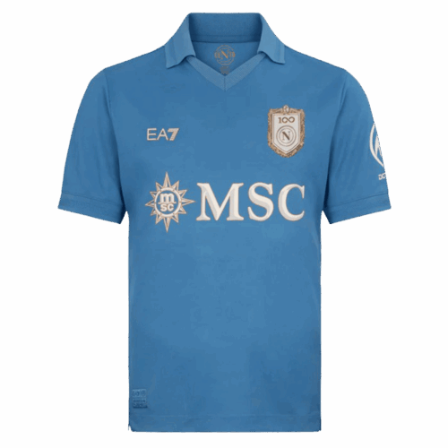 Napoli Centenary Home Player Version Jersey 2026/27
