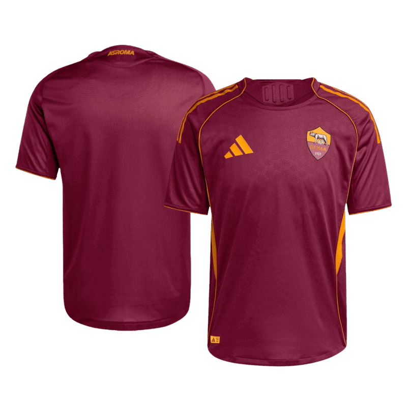 Roma Home Authentic Soccer Jersey 2025/26