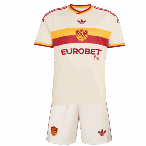 Roma Away Kids Soccer Jerseys Kit 2026/27