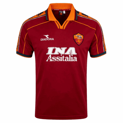 Retro Soccer Jersey Roma Home 1998/99