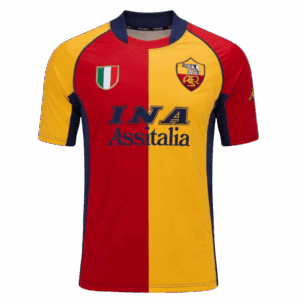 Retro Soccer Jersey Roma Third Away 2001/02